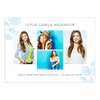 Embroidered Notice Graduation Announcement