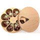 thumbnail image 1 of Wooden pill box 7 days custom case organizer natural wood container, 1 of 3