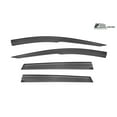 thumbnail image 3 of Extreme Online Store Replacement for 2017-2022 Honda CR-V | EOS Visors JDM Mugen Style Smoked Tinted Side Window Vent Visors Rain Guard Deflectors DWV-V126, 3 of 11