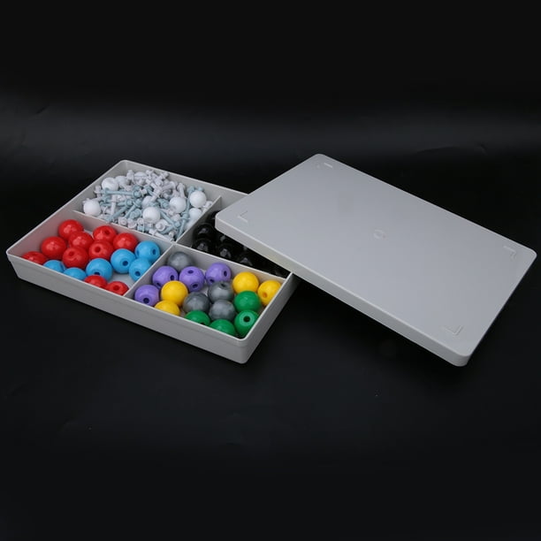 Modelo de Química Jadeshay 140 Piezas Kit de Aprendizaje de Química Modelo Molecular