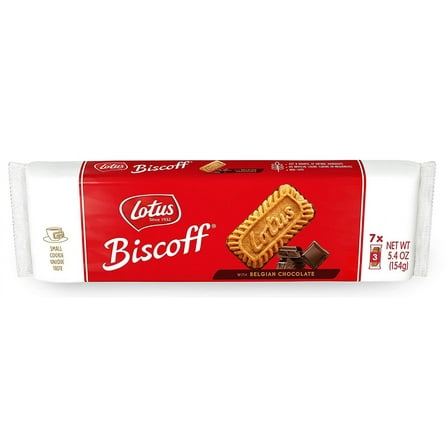 Lotus Biscoff Cookies with Belgian Chocolate - 5.4 oz