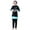 Black, variant on Swim Suits for Toddler Girls 2026 Full Coverage Long Sleeve Rash Guard With Pants Muslim Kids Bathing Suit Size 2-3 Years