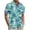 Multicolor P, variant on SGFCWSX Mens Hawaiian Shirt, Print Short Sleeve Button Up Shirt for Casual Summer Wear Multicolor Size 5XL