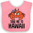 thumbnail image 3 of Inktastic Take Me to Hawaii Boys or Girls Baby Bib, 3 of 4