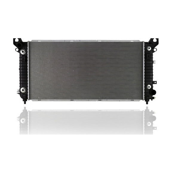 Radiator - Cooling Direct Compatible/Replacement for '14-18 Chevrolet Silverado/GMC Sierra 1500 6Cy 4.3L Automatic Without Tow Package, With EOC-Line Bracket Plastic Tank, Aluminum Core - 23394780