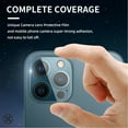 thumbnail image 4 of Luxtrada (2 Packs) iPhone 12 Tempered Glass Camera Lens Screen Protector Cover, 4 of 11