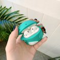 thumbnail image 4 of Tyoroy Funda De Dinosaurio 3D Para Airpod 2Nd/Airpod 1St 3D Cute Cartoon Soft Case Para Niños, Adolescentes, Niñas, Mujeres, Encantador Personaje Dinosaurio Con Llavero Para Airpod 1St Y 2Nd Case (Din, 4 of 5