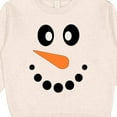 thumbnail image 3 of Inktastic Cute Smiling Snowman Face with Carrot Nose Toddler Sweatshirt, 3 of 4
