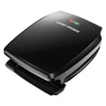 thumbnail image 1 of George Foreman 4-Serving Electric Grill And Panini Press, Black, 1 of 6