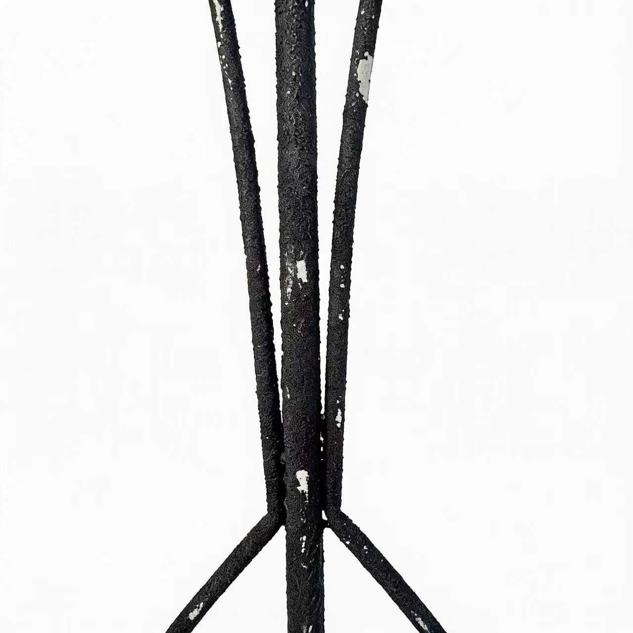 CQSXDA Iron Garden Fence with Vintage Finish 19.69 Inch x 67.72 Inch Decorative Panels for Outdoor Pathway Protection