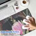 thumbnail image 4 of Gaming and Office Work Made Comfortable - Wildflower Design Gaming Mouse Pad - Large 31.5 × 11.8 inch with Non-Slip Rubber Base, Waterproof and Stitched Edges, 4 of 7