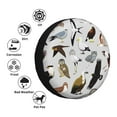 thumbnail image 4 of Goofa Animal Bird Pattern Universal Tire Cover for Jeep, SUV, Truck, and Trailer – Waterproof, UV-Resistant,Easy to Install, Fits 14"-17" Tires-14 inch, 4 of 5