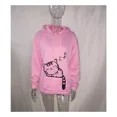 thumbnail image 4 of Orejas De Gato Lindo Ajuste Flojo Señoras Sudadera Caliente, 4 of 6