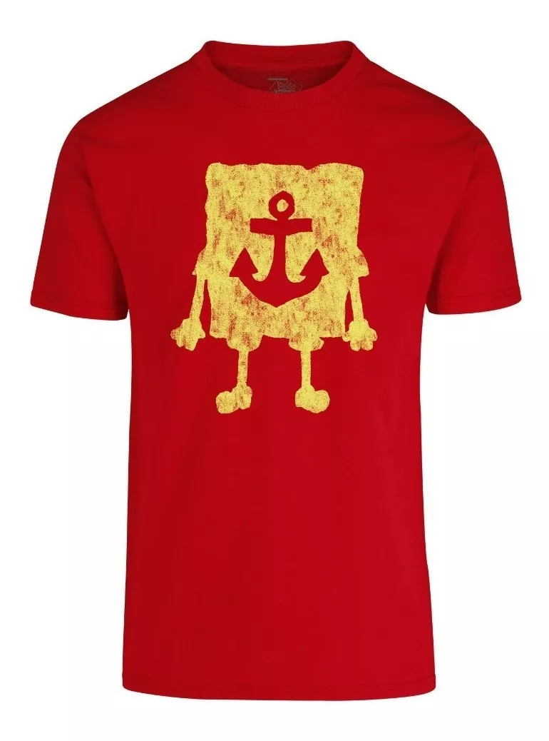 Comprar Camiseta Bob Esponja Amarilla En Tu Tienda De