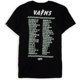 thumbnail image 2 of Vans Set List - Camiseta gráfica para hombre, color negro, extragrande, 2 of 2