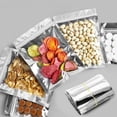 thumbnail image 7 of Small Mylar Bags 200 Pcs, 4" X 6" Foil Bags, Reusable Food Storage Bag, Freshie Bag, Zipper Pouches Resealable for Long Term Food Storage (200 Pcs, 4" X 6"), 7 of 7