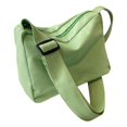 thumbnail image 4 of Bolso bandolera de gran capacidad para mujer, bolso de hombro con cierre de cremallera, bolso de lona, bolso de mano para niñas, bolso de mano para fi Verde Fernando Bolso de hombro para mujer, 4 of 8