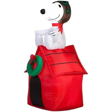 85764 48 in. Airblown Snoopy  On Doghouse