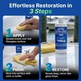 thumbnail image 5 of Woody Wax Ultra Gloss Restoring Compound, Professional-Grade Fiberglass Restoration & Oxidation Remover for Boats & Yachts, Diminishing Micro-Abrasive Formula for High Gloss Gel Coat Finish, 16 oz, 5 of 7