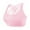 Pink, variant on Viikei 2025 Bras Clearance Summer Fall Women's Plus Size Bra Women's Plus Size Ice Silk Cross Beautiful Back Yoga Fitness Sports Bra Underwear Women Vest