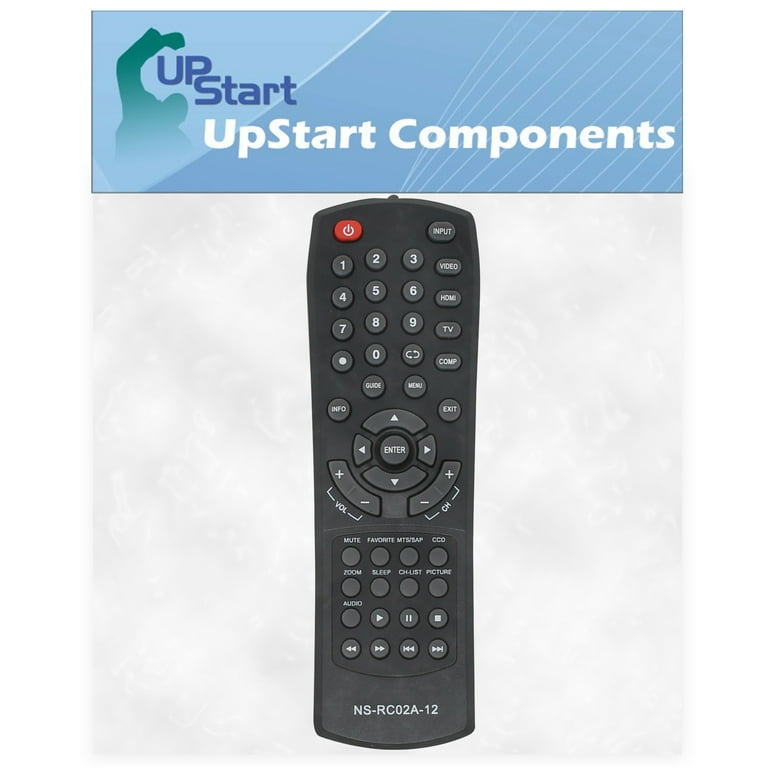 2 Pack Replacement NS55E790A12 HDTV Remote Control for Insignia TV Compatible with NSRC02A12 Insignia TV Remote Control Walmart