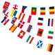 thumbnail image 1 of European Flag Garland 2024, 24 Countries European Flag Double Sided Polyester Banner for European Football 2024 Party Decoration, Eurovision Bar Garde, 1 of 5