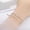 Silver Color, variant on 14K Yellow Gold Mama Bracelet For Women Mom Nameplate Letter Charm Bracelet Multi-layer Bead Chain Jewelry Mom Gifts
