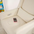 thumbnail image 5 of Home Imports Emporium Tanya Luxury Motion Recliner Cream, 5 of 15
