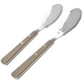 thumbnail image 3 of Martha Stewart  Garden Cottage 16pc Stainless Steel Flatware Set- Taupe, 3 of 5