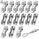 thumbnail image 1 of 15pcs M3 Wire Ropes Cable Clamp 2-post Cable Clamps Clips Durable Duplex Wire Rope Clips Clamps Heavy Duty Stainless Steel Duplex Bolt Cable Clamp For, 1 of 5