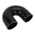 thumbnail image 1 of Ofertas Únicas 1 pieza 60mm 2.36" ID 102mm 4.02" Longitud 180° Manguera de Silicona Negra para Automóvil Universal, 1 of 7