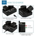 thumbnail image 4 of BM 2 BP-718 Batteries and Dual Battery Charger for Canon HFR400 HFR50 HFR52 HFR500 HFR60 HFR62 HFR600 HFR70 HFR72 HFR700 HFR80 HFR82 HFR800 Camcorders, 4 of 7