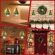 thumbnail image 4 of Toystoory Luz creativa de decoración de pared de árbol que proyecta luz brillante resalta la potencia del hogar de 7 vatios de luz nocturna Iluminación navideña verde, 4 of 6