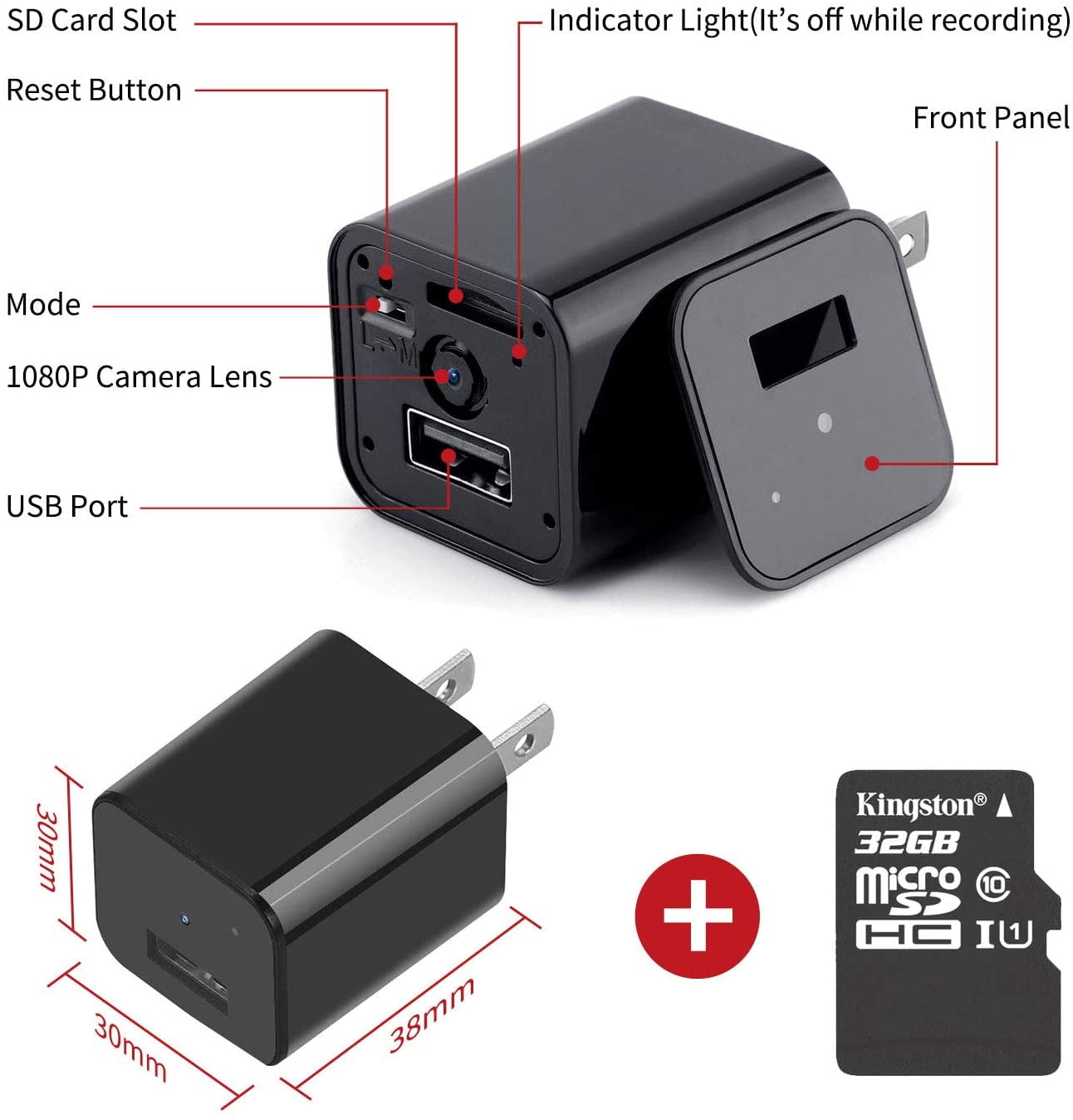 spy cam phone charger spy cam phone charger