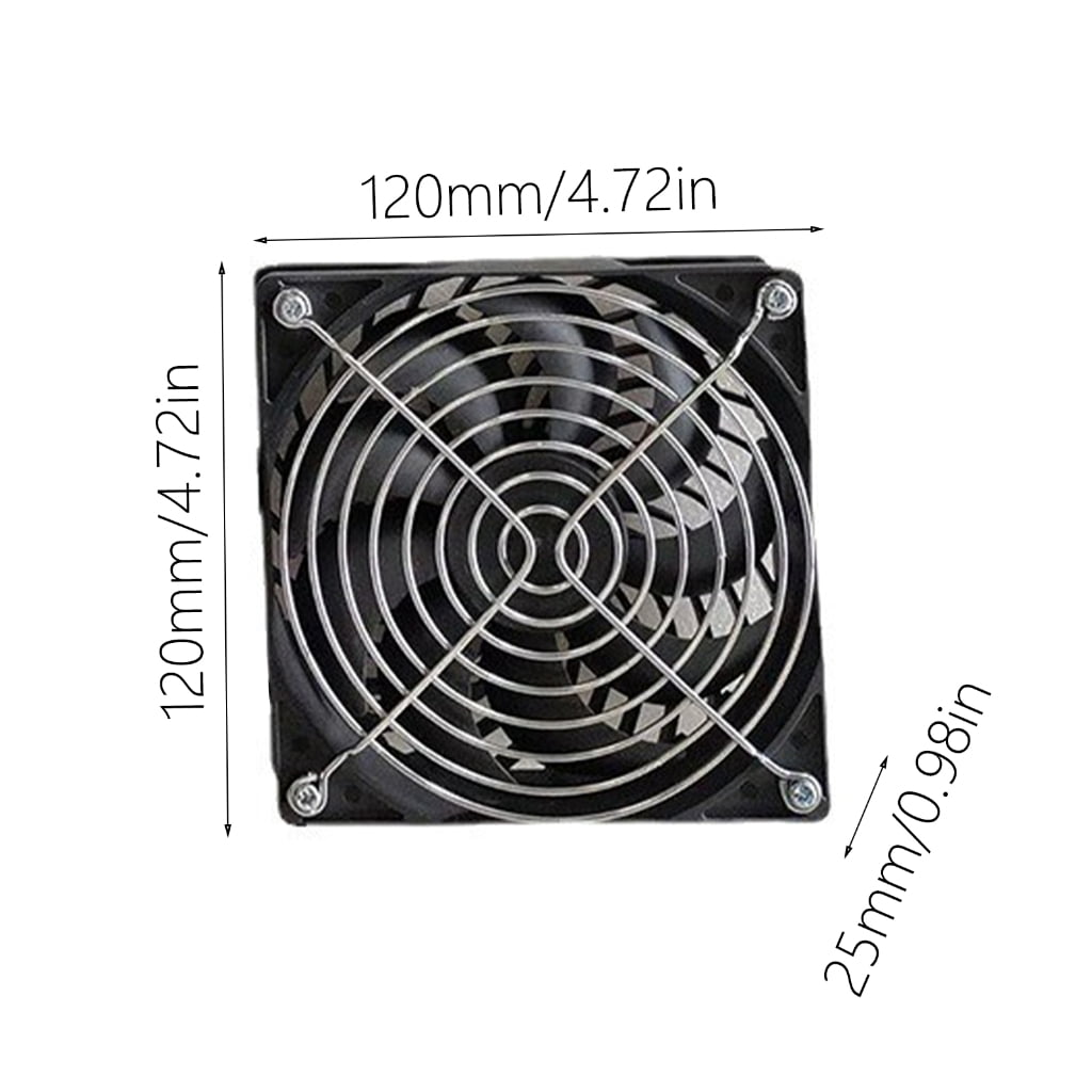 WINDLAND Greenhouse Air Circulation Solar Fan Set 15W 12V Monocrystalline Silicon Panel