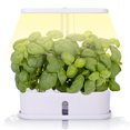 thumbnail image 1 of Indoor Garden Hydroponics Growing System Full Spectrum 2.5L Water Tank 10 Pods Plant Germination Kit Height Adjustable Automatic Timer Vegetable Growth Lamp Countertop with LED Grow Light fo, 1 of 7