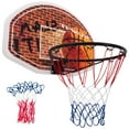 thumbnail image 4 of Gymax Wall Mounted Fan Backboard With Basketball Hoop and Rim Outdoor Indoor Sports, 4 of 8