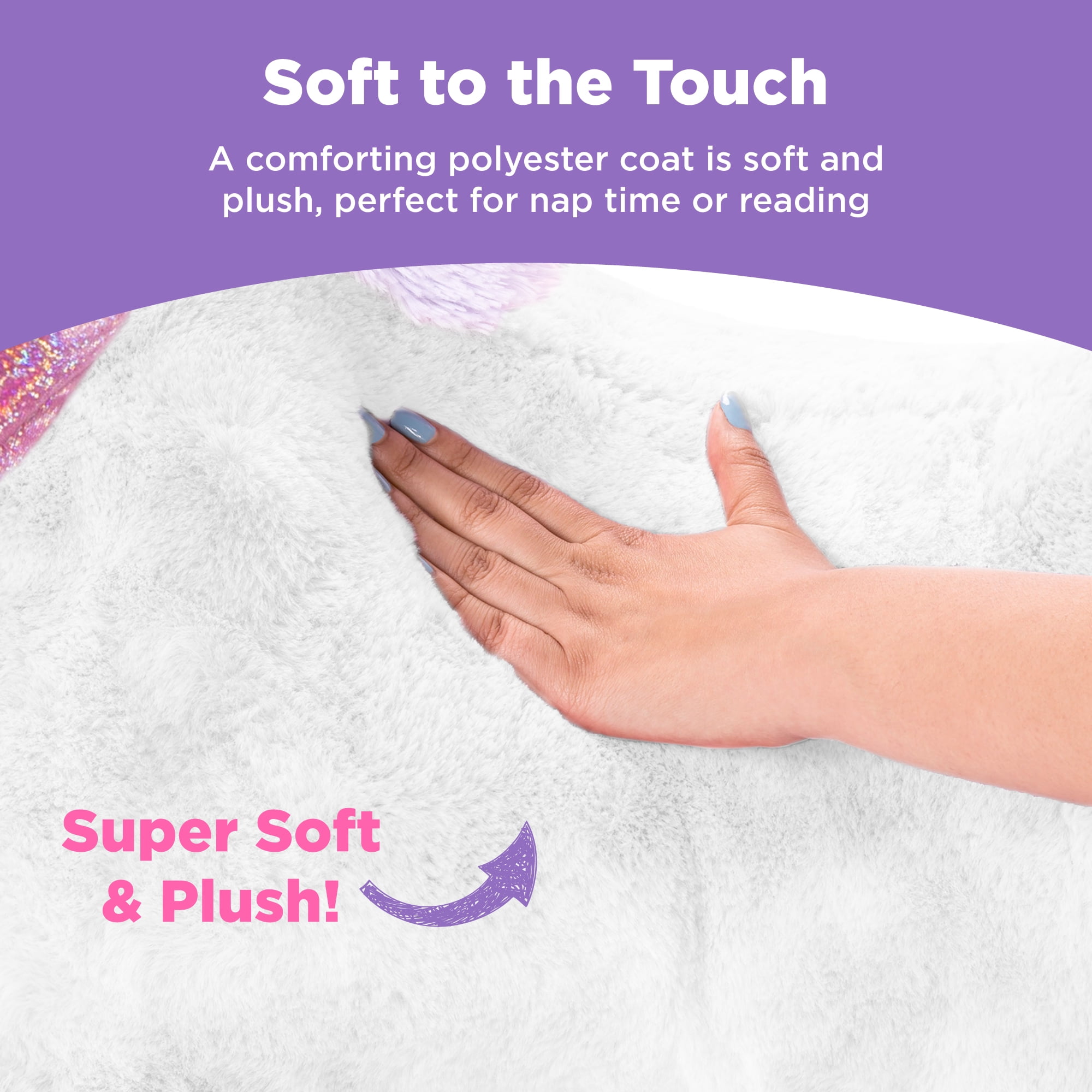 Buy Best Choice Products 52in Kids Extra Large Plush Unicorn, LifeSize