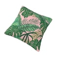 thumbnail image 3 of YFYANG Square Decorative Throw Pillow Case (Without Pillow Insert), Tropical Greens Leaves Pattern Bedroom Sofa Car Cushion Cover, 22"x22", 3 of 9