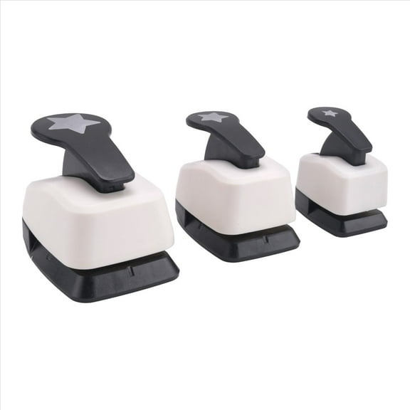 3Pcs Star Hole Punch, Paper Puncher, Puncher for Crafts, Punch Crafting
