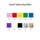 thumbnail image 2 of Sampler permanente de vinilo Cricut Value Rainbow, 10 rollos, 2 of 8