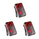 thumbnail image 4 of Monedero de cuero Qarigey para mujer impermeable elegante con bolsillo para tarjetas Rojo Tipo 1, 4 of 6