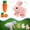 Pink, variant on Interactive Hopping Bunny with Sound and Movement, Animated Walking Rabbit with Wiggle Ears and Nose Twitch, Soft Stuffed Bunny Decor with Carrot Accessory