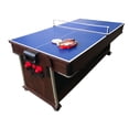 thumbnail image 7 of 7 FT Multi Games Pool Table Red Air Hockey + Table Tennis + Table Top – Crown, 7 of 7