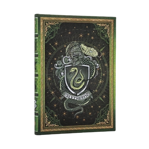 Harry Potter Collection Slytherin Journal MIDI Custom Lined Hardcover, 144pg, 120gsm by Paperblanks (Harry Potter Collection), (Hardcover)