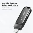 thumbnail image 2 of yvonne Y40D USB3.0 High Speed Rotating 128GB USB Type-C Micro USB Three Ports OTG Flash, 2 of 8