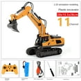 thumbnail image 1 of Remote Control Excavator Toy -11 Channel Remote Control Excavator With Metal Shovel, Rechargeable Construction Excavator Car With Light And Sound-SinKeeU, 1 of 4
