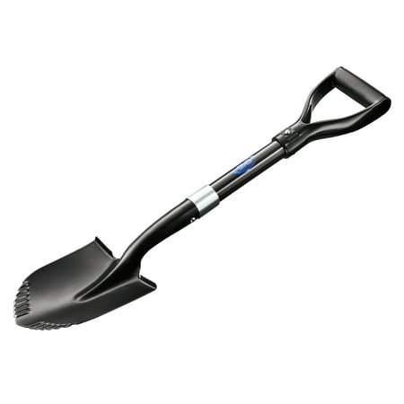 CKG Carbon Camping Shovel 28 Inches Lightweight Mini Shovel Portable Ideal for Digging Small Garden Shovel with D Handle Round Point Blade Camp Shovel Small