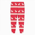 thumbnail image 5 of sdbrld 6Y 7Y 8Y 9Y Boys Christmas Pajamas Kids PJs Long Sleeve Sleepwear Clothes Set Xmas Pajamas Outfits Red Sizes 5-6 Years, 5 of 5