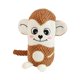 thumbnail image 1 of Animal de peluche perro juguete perro Squeaker perro juguetes chirriantes para masticadores s masticar Marrón Yuyangstore Juguetes interactivos para masticar, 1 of 8